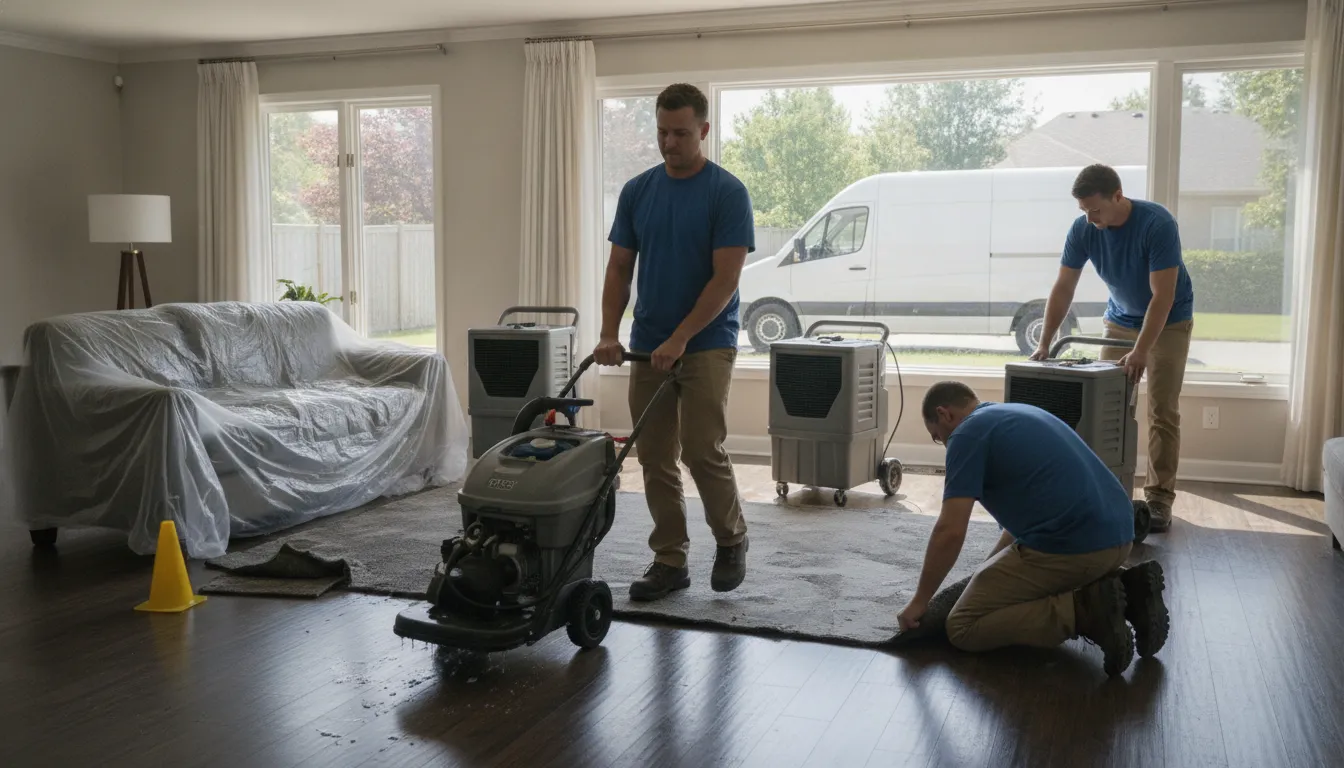 Water Damage Restoration in Fredericksburg